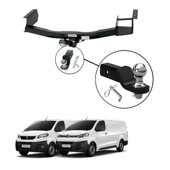Imagem de Engate Reboque Peugeot Expert E Furgão Jumpy 2019 Transbike