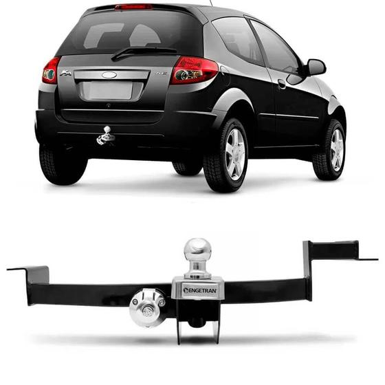 Engate reboque rabicho ford ka 2008 a 2013 300kg engetran inmetro Menor preço em Engate reboque rabicho ford ka 2008 a 2013 300kg engetran inmetro
