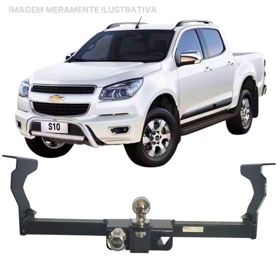 Imagem de Engate Reboque Rabicho Removivel S10 2012 a 2020 1500Kg