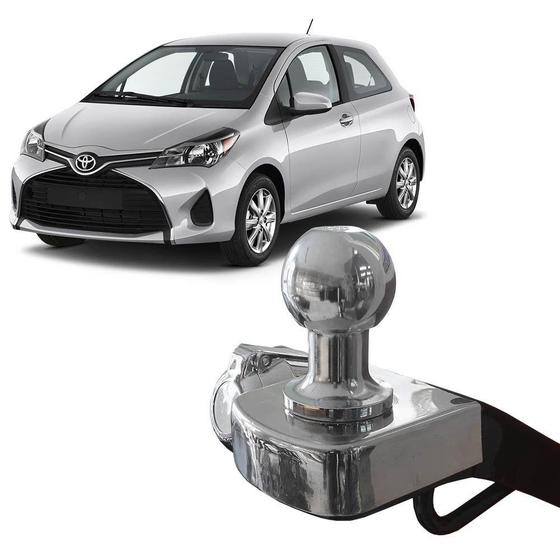 Imagem de Engate Reboque Toyota Yaris Hatch 2019 Rabicho Fixo 700kg