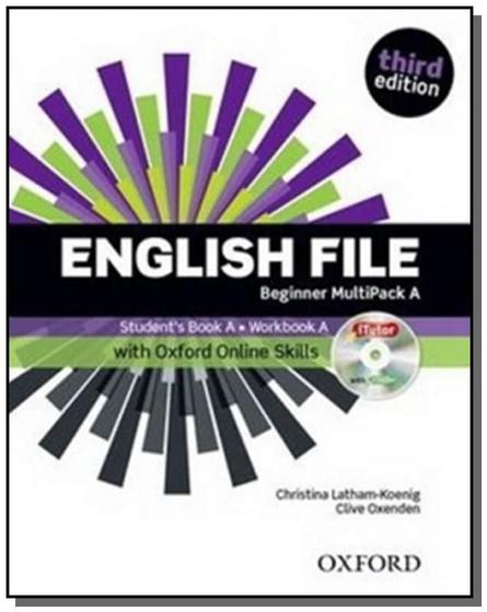 Imagem de English file beginner multipack a sb with online practice  3rd ed. - Aleph