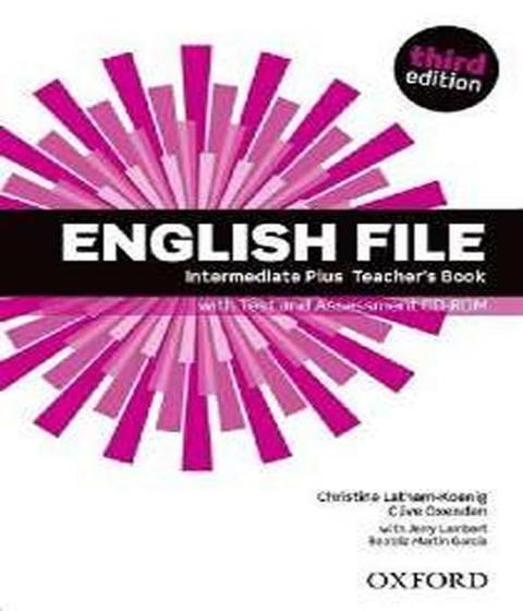 Imagem de English file   intermediate plus   teachers book with test and cd rom pack   3 ed