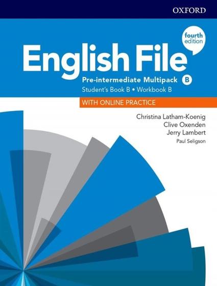 Imagem de English file pre-intermediate sb/wb b multipack - 4th ed. - OXFORD UNIVERSITY