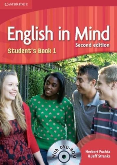 Imagem de English in mind 1 - student's book with dvd-rom - second edition