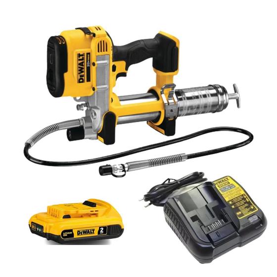 Imagem de Engraxadeira A Bateria 20v 2ah XR Max Dcgg571b Dewalt Bivolt