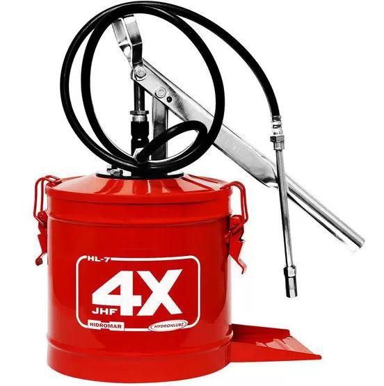 Engraxadeira Graxeira Bomba Graxa Manual 7kg Hidromar Hl-07 Menor preço em Engraxadeira Graxeira Bomba Graxa Manual 7kg Hidromar Hl-07