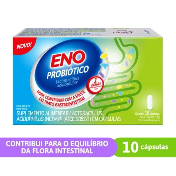 Imagem de Eno Probiótico 10 cápsulas - GSK