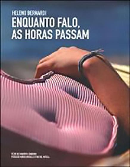 Imagem de Enquanto falo, as horas passam - CONTRA CAPA