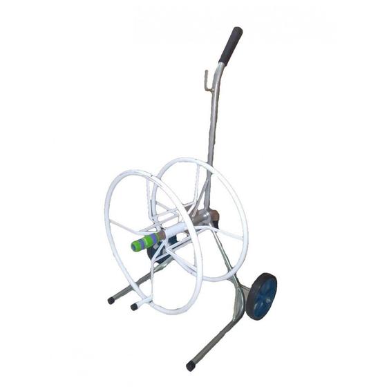 Enrolador de Mangueira 50m com Carrinho e Engate Rápido é ruim? Enrolador de Mangueira 50m com Carrinho e Engate Rápido é boa?