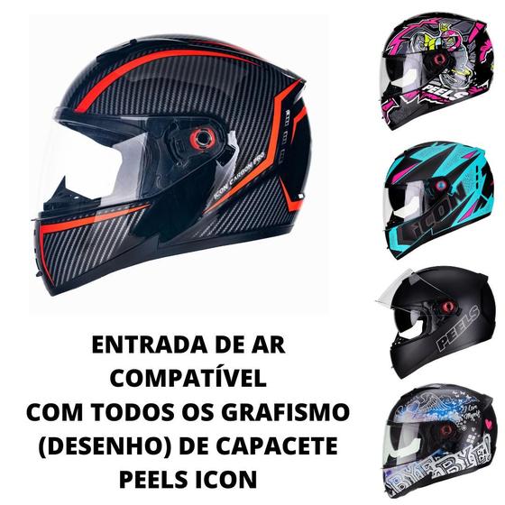 Imagem de Entrada De Ar Frontal Capacete Peels Icon