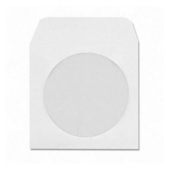 Envelope Branco de Papel para CD/DVD Menor preço em Envelope Branco de Papel para CD/DVD