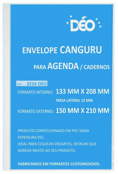 Imagem de Envelope canguru  150x210 mm para cadernos e agenda kit 10 unidades