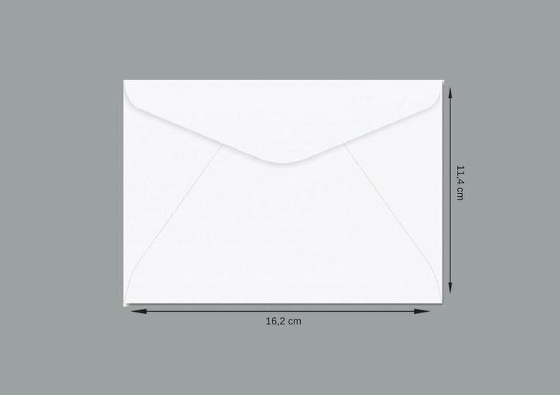 Envelope Carta Branco 114 X 162 Sem Cep Cof010 1000 U Scrity - Envelope ...