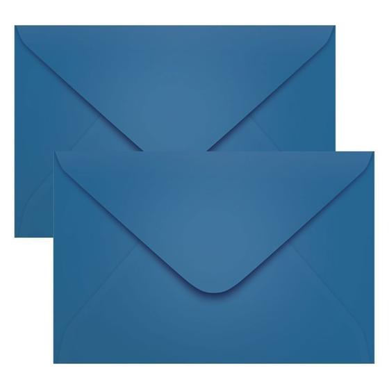 Imagem de Envelope Convite de Casamento Azul 160x235mm Scrity 100un