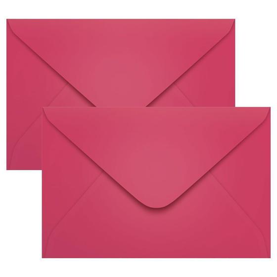 Imagem de Envelope Convite de Casamento Rosa 160x235mm Scrity 100un