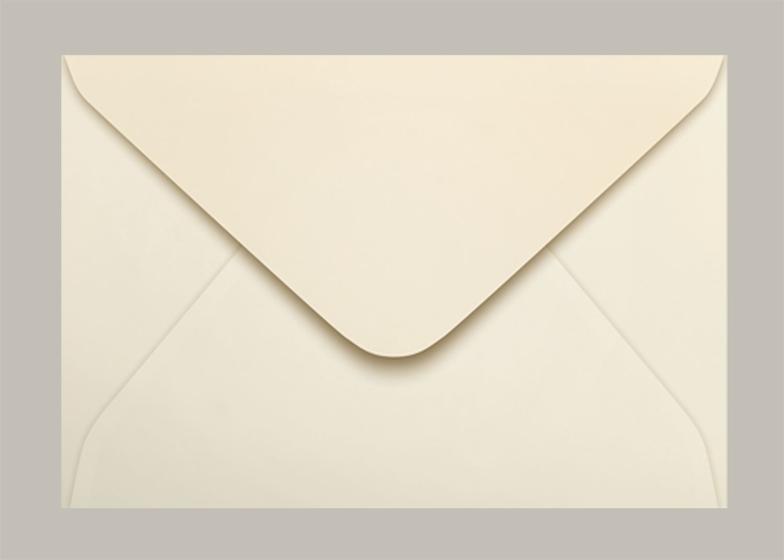 Imagem de Envelope Convite Scrity In The Box Color Plus 080 g Claro - 77 160 x 235 mm Marfim CCP470.01