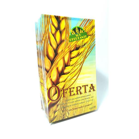 Imagem de envelope de oferta com trigo 100 unidades cod 08