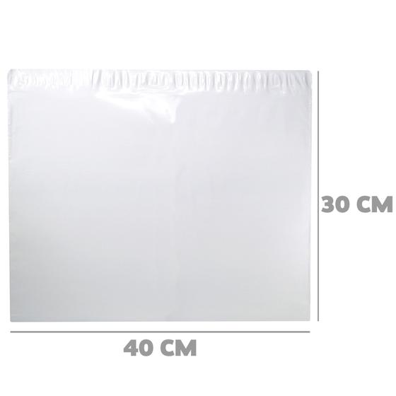 Imagem de Envelope de Segurança Branco Inviolável 40x30 Coex 250 Unidades Lacre Sedex Correios