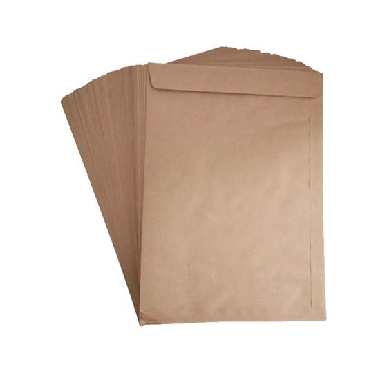 Envelope Ofício A4 Pardo Tamanho 240x340mm Com 30 Unidade - T10OFFICE ...
