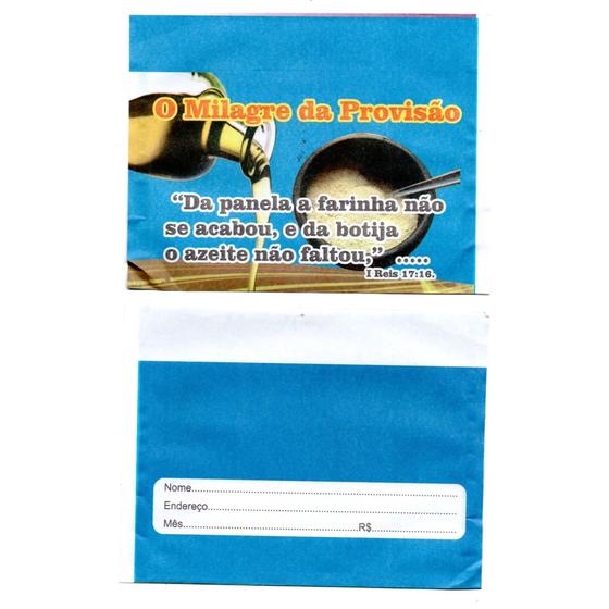Imagem de Envelope para campanha-PACOTE COM 100 UNIDADE