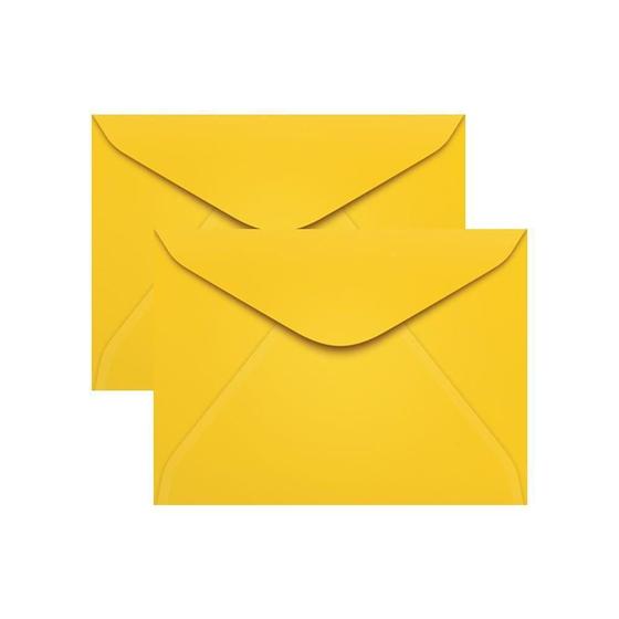 Imagem de Envelope Para Convite Amarelo 114X162Mm Scrity 100Un