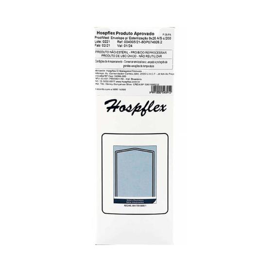Imagem de Envelope para Esterilização Autosselante com 200un - Hospflex