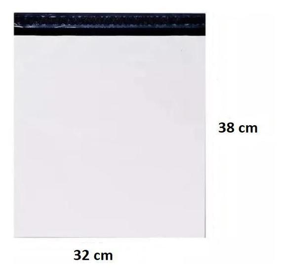 Imagem de Envelope Plástico Com Lacre Para Embalagens 38X32 100 Uni