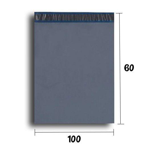 Imagem de Envelope plástico lacre segurança correios Sedex 100x60cm Cinza