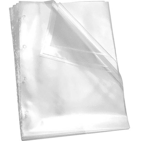 Envelope Plástico Ofício 4 Furos Grosso 0.20Mm 100 Un. Menor preço em Envelope Plástico Ofício 4 Furos Grosso 0.20Mm 100 Un.