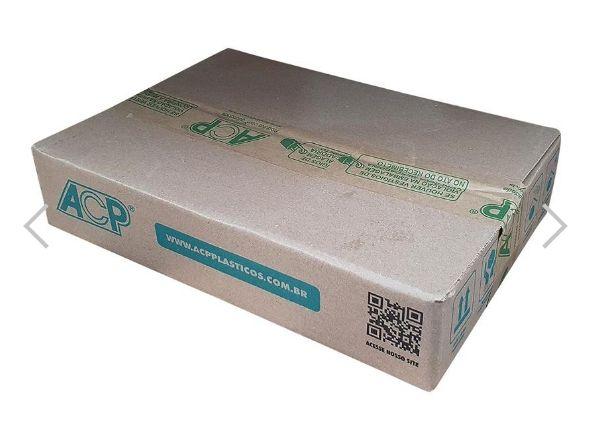 Imagem de Envelope Plastico Oficio Sem Furos Extra Gosso Cx Com 300