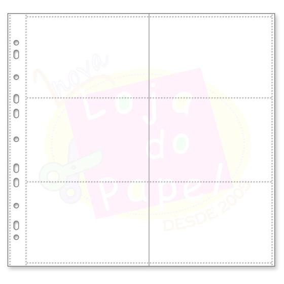 Envelope Plástico P/ Álbum Universal 30,5 X 30,5cm C/6 Divisórias Fotos C/10un é boa?