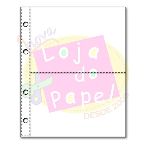 Imagem de Envelope Plástico Protetor Scrap Momentos/Snap/Project Life - 02 Divisórias (10UN)