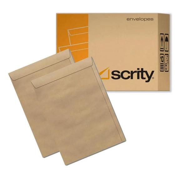 Imagem de Envelope Saco Kraft Natural 100 Envelopes 176mm x250mm