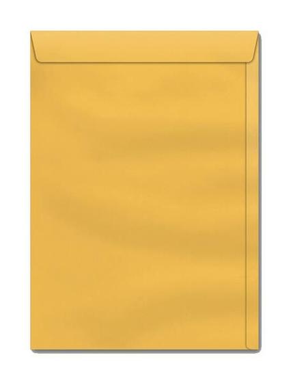Imagem de Envelope Saco Kraft Ouro 97x125 mm Caixa Com 250 Unidades