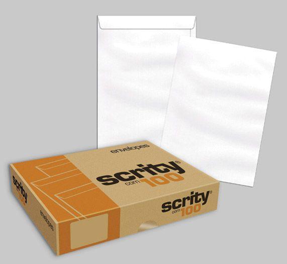 Imagem de Envelope Saco Sof017 Off Set Branco 110x170 Scrity 500 Und
