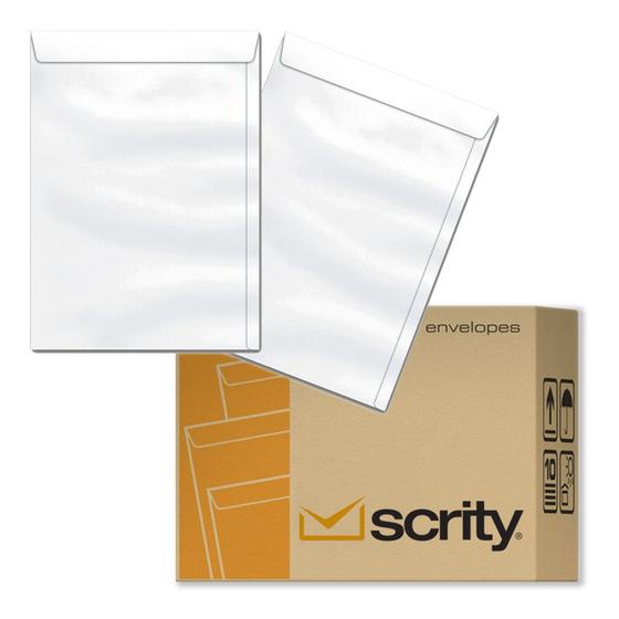 Imagem de Envelope Saco Sof723 Off Set Branco 162x229 Scrity 500 Und