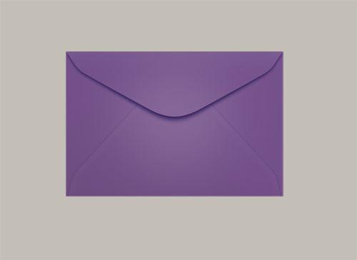 Imagem de Envelope Visíta Colorido 72x108mm Com100 Unidades - Scrity