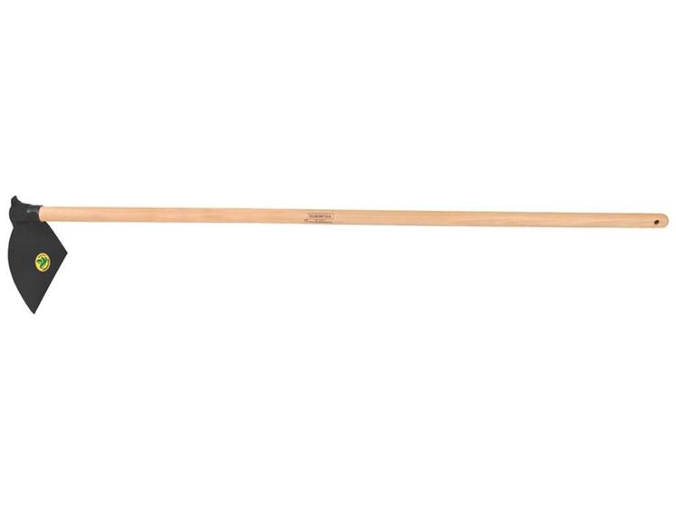 Imagem de Enxada metalica estreita 218 15 cabo de madeira de 130 cm tramontina