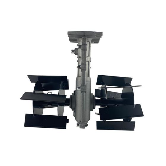 Imagem de Enxada Rotativa Capinadeira Eixo Quadrado 6x6 para Roçadeira Stihl Fs160 Fs220 Fs280 Fs290 Carbon Fak