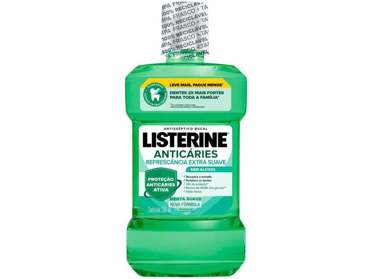 Imagem de Enxaguante Bucal Anticaries Listerine 500ml