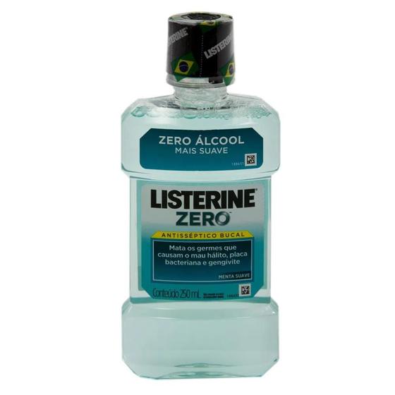 Imagem de Enxaguante Bucal Antisséptico Listerine Cool Mint Zero 250ml