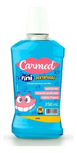 Imagem de Enxaguante Bucal Carmed Fini Dentaduras 250mL