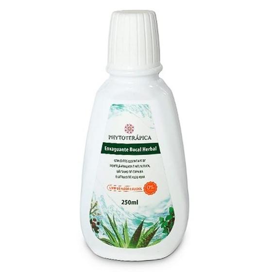 Imagem de Enxaguante Bucal Herbal com Óleos Essenciais Phytoterápica 250ml