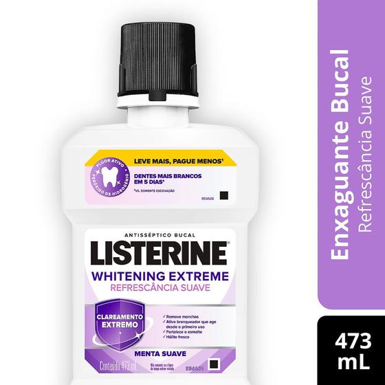 Imagem de Enxaguante Bucal Listerine Whitening Extreme 473ml