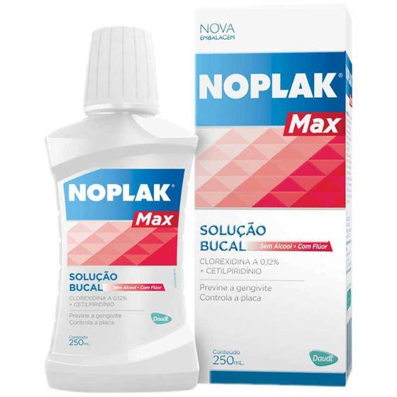 Imagem de Enxaguante Bucal Noplak Max 250ml