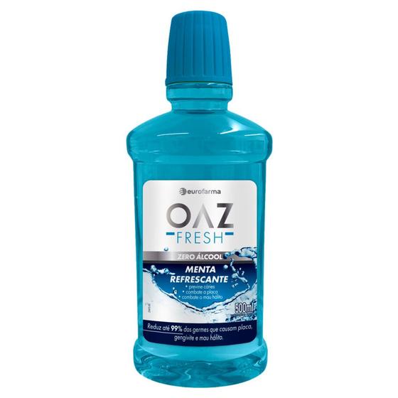 Imagem de Enxaguante Bucal Oaz Fresh Zero Álcool Menta 500ml