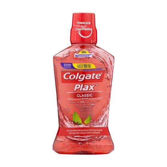 Imagem de Enxaguante Bucal Plax Classic 500ml - Colgate