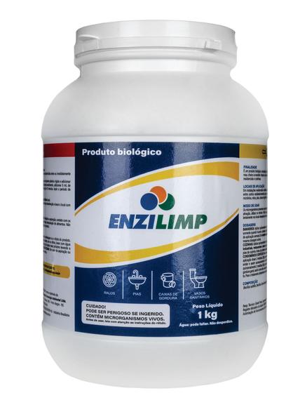 Imagem de Enzilimp Biodegradador - 1 Kg Limpa Fossa E Caixa Gordura