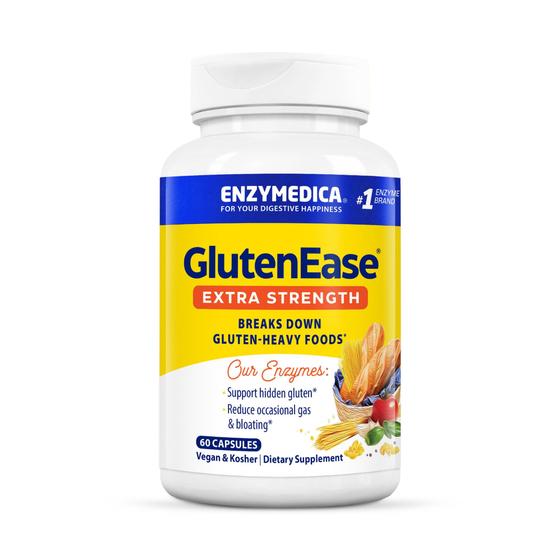 Imagem de Enzimas Digestivas Enzymedica GlutenEase Extra Strength - 60 Cápsulas