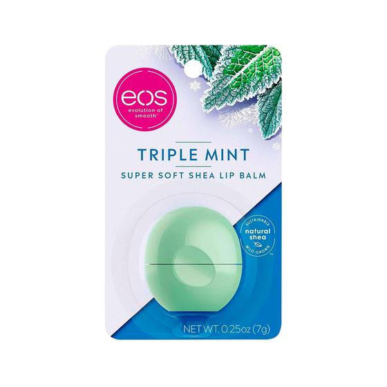 Imagem de EOS Super Soft Shea Triple Mint - Lip Balm 7g